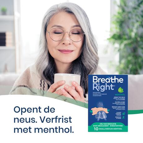 Breathe Right Mentol 10 stuks
