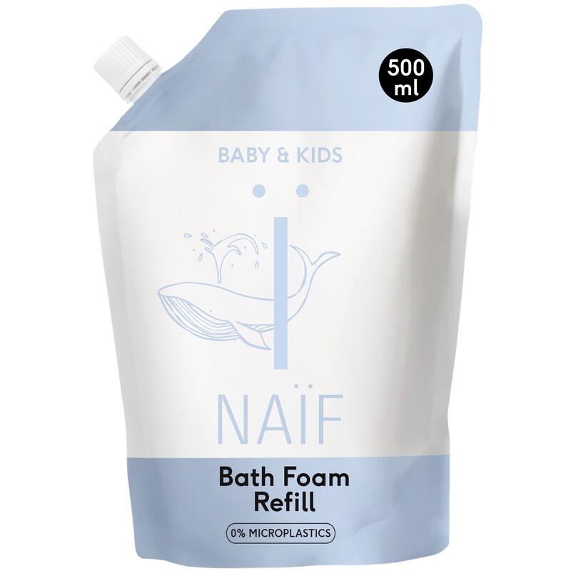 Naïf Baby & Kids Verzorgende Badschuim Navulverpakking 500 ML