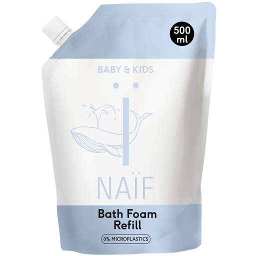 Naïf Baby & Kids Verzorgende Badschuim Navulverpakking 500 ML