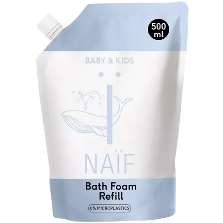 Naïf Baby & Kids Verzorgende Badschuim Navulverpakking 500 ML