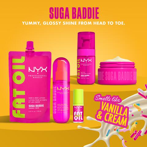 NYX Professional Makeup Fat Oil Body Lotion Suga Baddie 150 ML