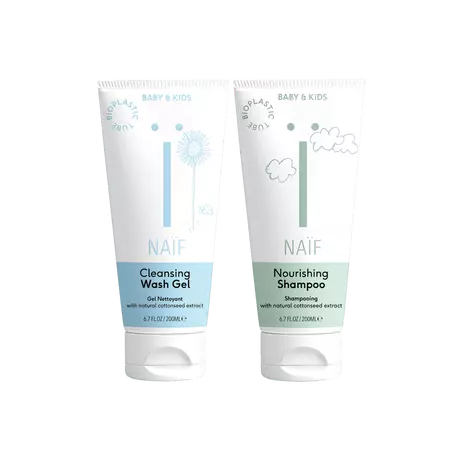 Naïf Baby & Kids Shampoo & Wasgel Voordeelset 
