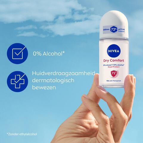 NIVEA Dry Comfort Deodorant Roller 50 ML