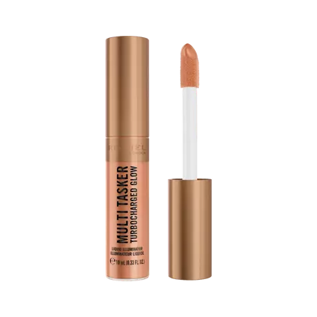 Rimmel London Multi-Tasker Turbocharged Glow Liquid Illuminator Bronzer 007