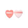 Splendid Valentijn Powder puff set van 2