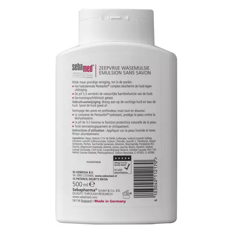 Sebamed Zeepvrije Wasemulsie 500 ML