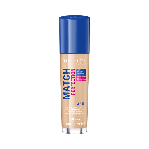 Rimmel London Match Perfection Foundation 100 Ivory