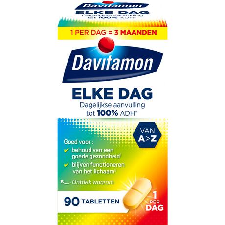 Davitamon Elke Dag Multivitamine 90 Tabletten