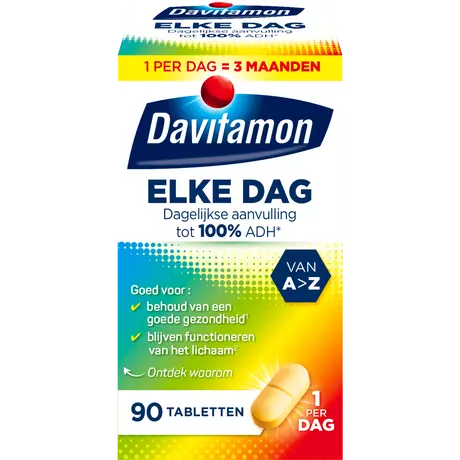 Davitamon Multivitamine Elke Dag Tabletten 90 stuks