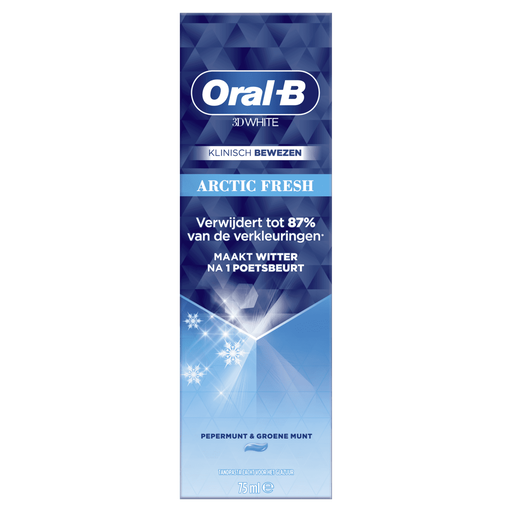 Oral-B 3D White Arctic Fresh Tandpasta 75 ML