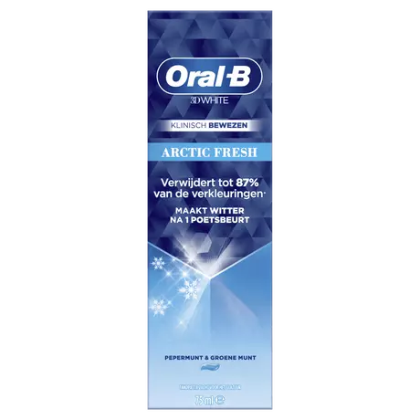 Oral-B 3D White Arctic Fresh Tandpasta 75 ML