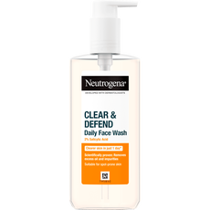 Neutrogena Clear & Defend Daily Face Wash Met 2% Salicylic Acid 200 ML