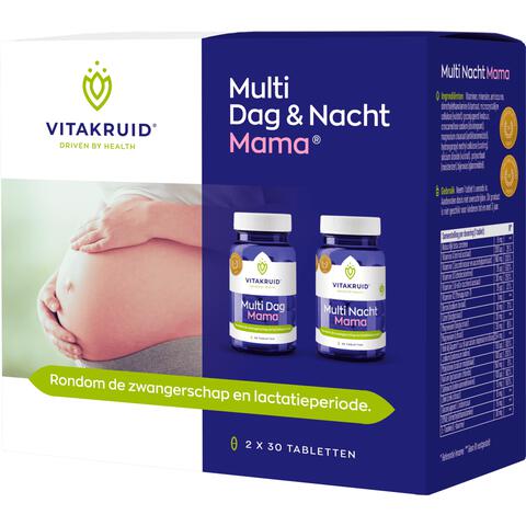 Vitakruid Multi Dag & Nacht Mama® - 2 x 30 tabletten