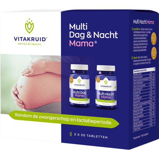 Vitakruid Multi Dag & Nacht Mama Tab 2 x 30 stuks