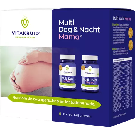 Vitakruid Multi Dag & Nacht Mama Tab 2 x 30 stuks