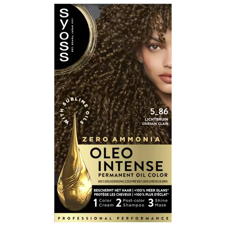 Syoss Oleo Intense 5-86 Lichtbruin/Châtain Clair