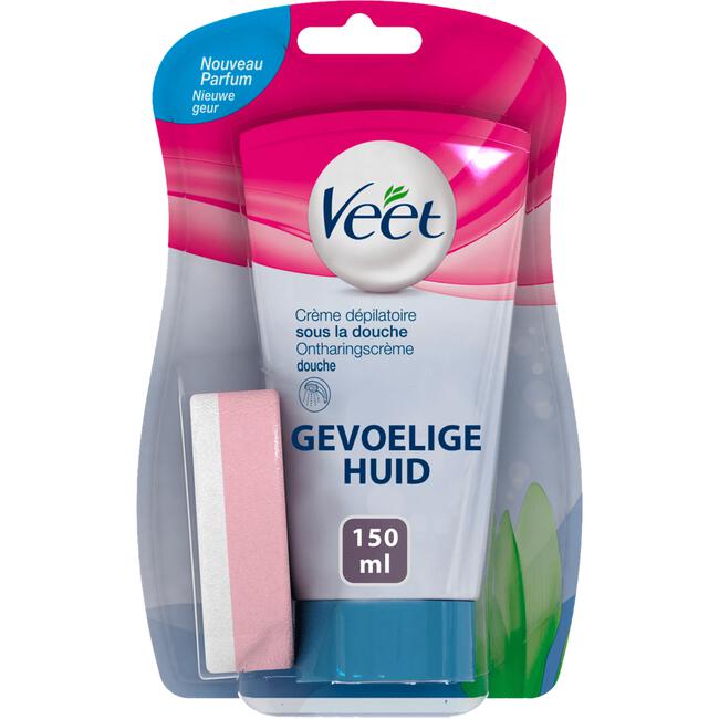 Veet Ontharingscreme Gevoelige Huid In-Shower 150 ML