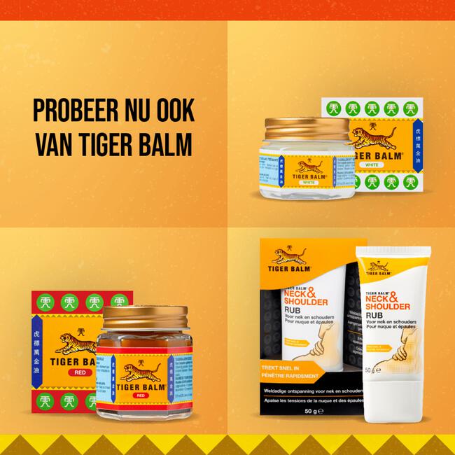Tijgerbalsem Wit 30 gram