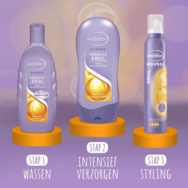 Andrelon Styling Perfecte Krul Haarmousse 200 ML