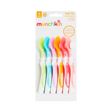 Munchkin Soft Tip Lepels 6 stuks