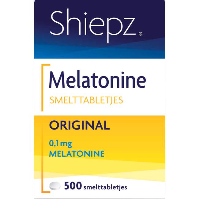 Shiepz Melatonine Original 0,1 mg 500 tabletten