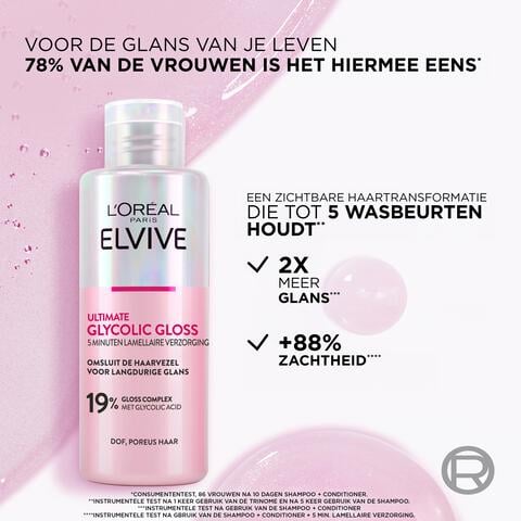 L'Oréal Paris Elvive Ultimate Glycolic Hair Gloss 200 ML