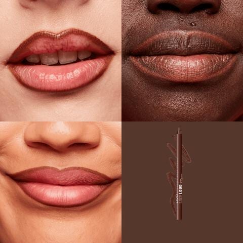 NYX Professional Makeup Line Loud Lip Liner Too Blessed