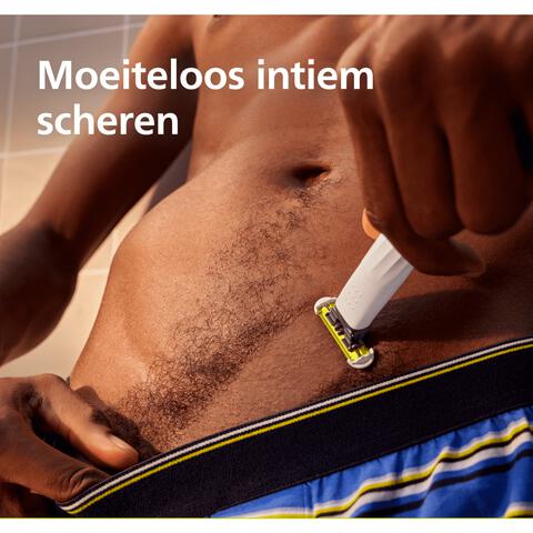 Philips OneBlade Intimate Male SkinProtect Vervangmesjes - QP229/50