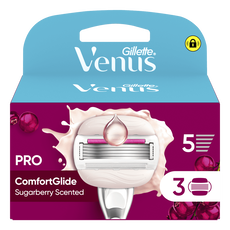 Gillette Venus ComfortGlide Sugarberry Navulmesjes 3 Stuks