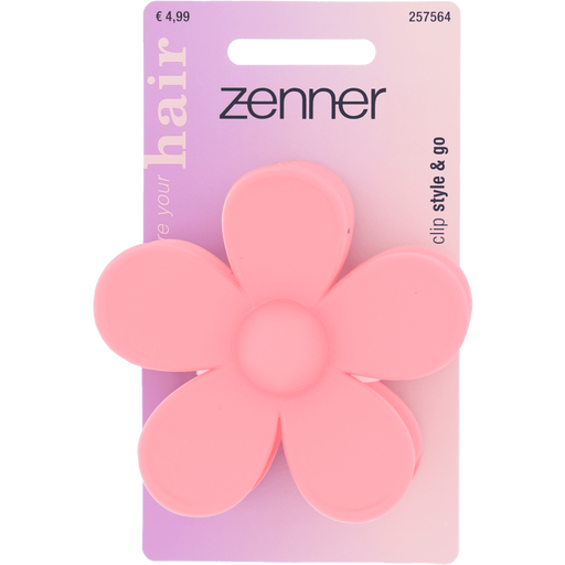 Zenner Haarklem Bloem Roze