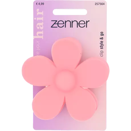 Zenner Haarklem Bloem Roze