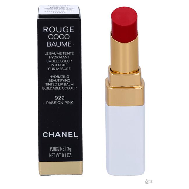Chanel Rouge Coco Baume Hydrating Conditioning Lip Balm 922 Passion Pink