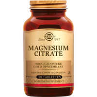 Solgar Magnesium Citraat Tabletten 120 stuks