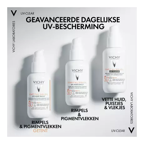 Vichy Capital Soleil UV-Clear Zonnecrème SPF50+ 40 ML