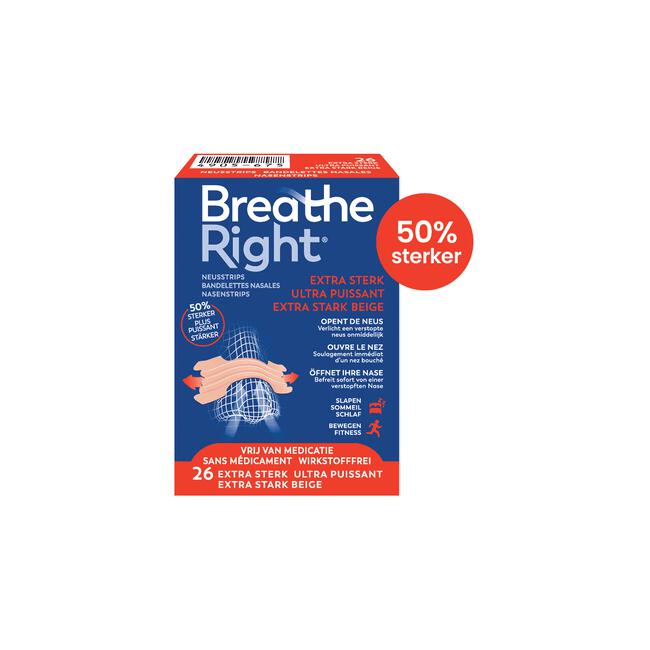 Breathe right extra sterk