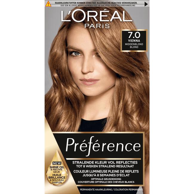 L'Oréal Paris Préférence Permanente Haarverf 7 Vienne