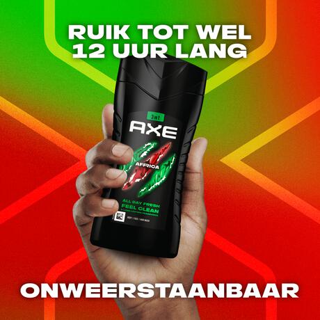 AXE Africa 3-in-1 Douchegel 250 ML