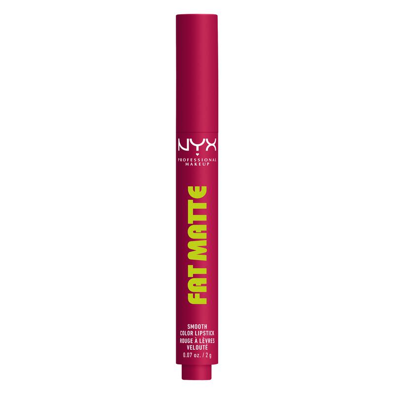NYX Professional Make Up Fat Matte Lipstick 14 Hibiscus Hug Paars