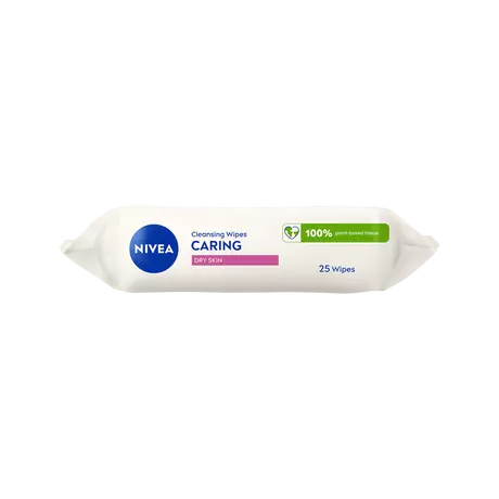 NIVEA 3-in-1 Reinigingsdoekjes Droge Huid 25 stuks