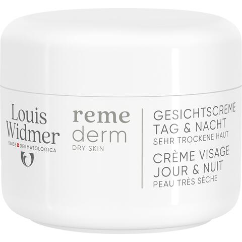 Louis Widmer Remederm Gezichtscrème Dag & Nacht Zonder Parfum 50 ML