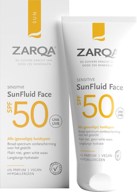 Zarqa Sun Fluid Face SPF50 Sensitive 50ML