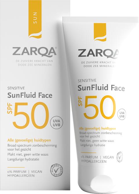 Zarqa Sun Fluid Face SPF50 Sensitive 50ML