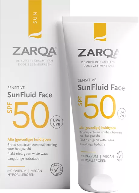 Zarqa Sun Fluid Face SPF50 Sensitive 50 ML