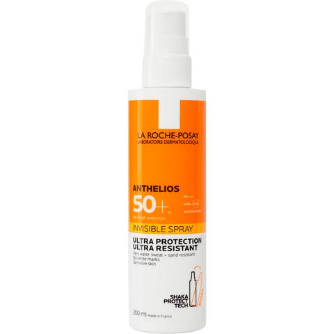 La Roche-Posay Anthelios Onzichtbare Zonnebrandpray SPF50+ 200 ML