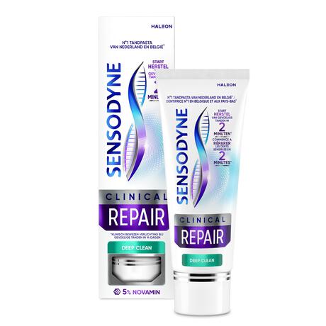Sensodyne Clinical Repair Deep Clean Tandpasta - 75ML