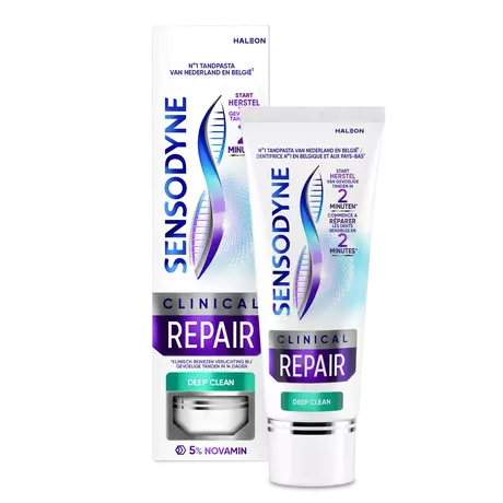 Sensodyne Clinical Repair Deep Clean Tandpasta 75 ML