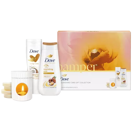 Dove Giftset Advanced Nourishing Care met Wax Burner