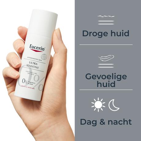 Eucerin UltraSENSITIVE Kalmerende Crème Voor Droge Huid 50 ML