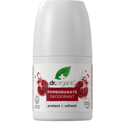 Dr. Organic Pomegranate Deodorant Roller 50ML