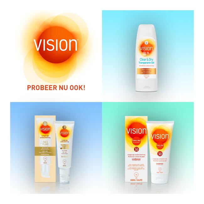 Vision Zonnebrand SPF 30 Sport 20 ML